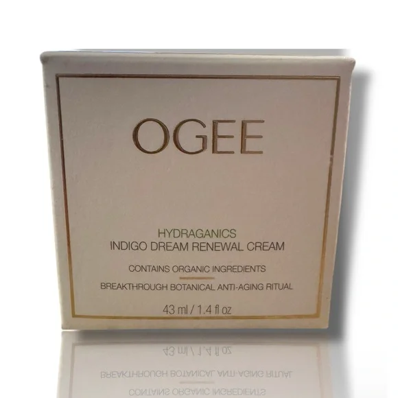 OGEE Indigo Dream Renewal Cream — White & Gold Jar - Picture 3 of 8